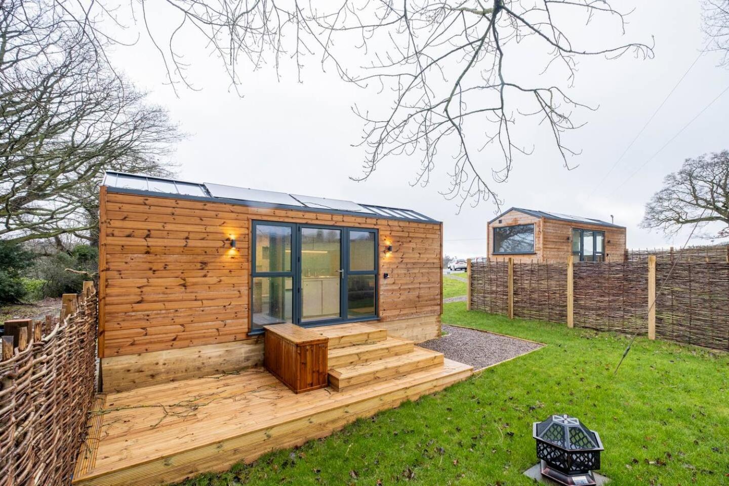 Beautiful Cabins In Herefordshire Countryside Buitenkant foto