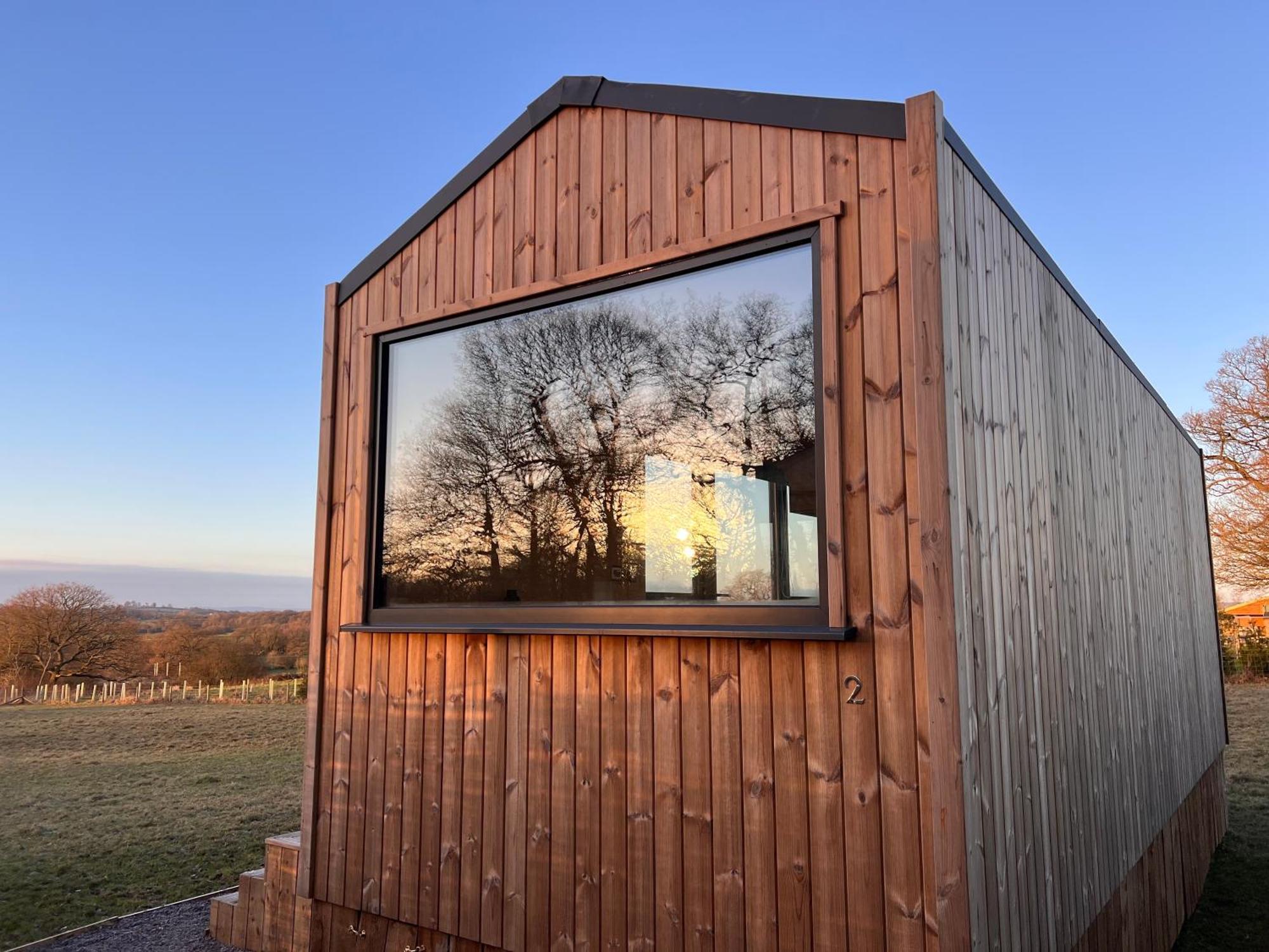 Beautiful Cabins In Herefordshire Countryside Buitenkant foto